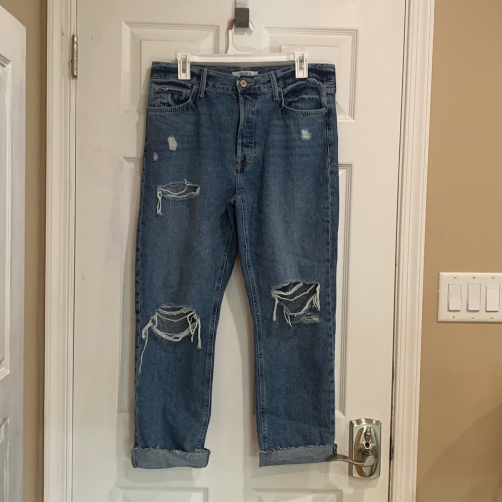 Forever 21 Ripped Jean - Size 29 - Excellent Used Condition